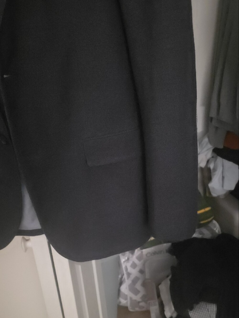 Banana Republic Navy Single-Breasted Blazer - Picture 7 of 14
